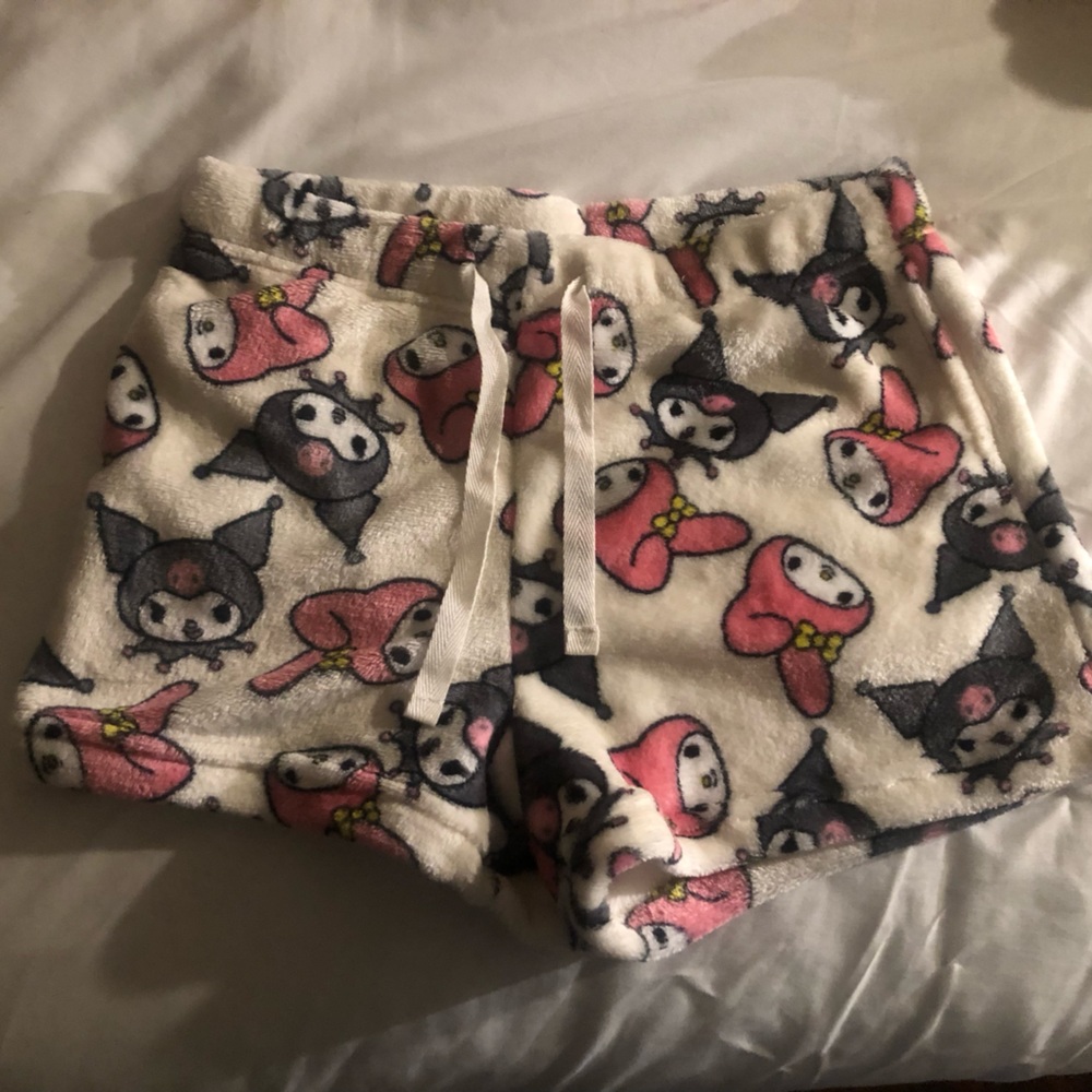 KUROMI X MY MELODY XS PJ SHORTS